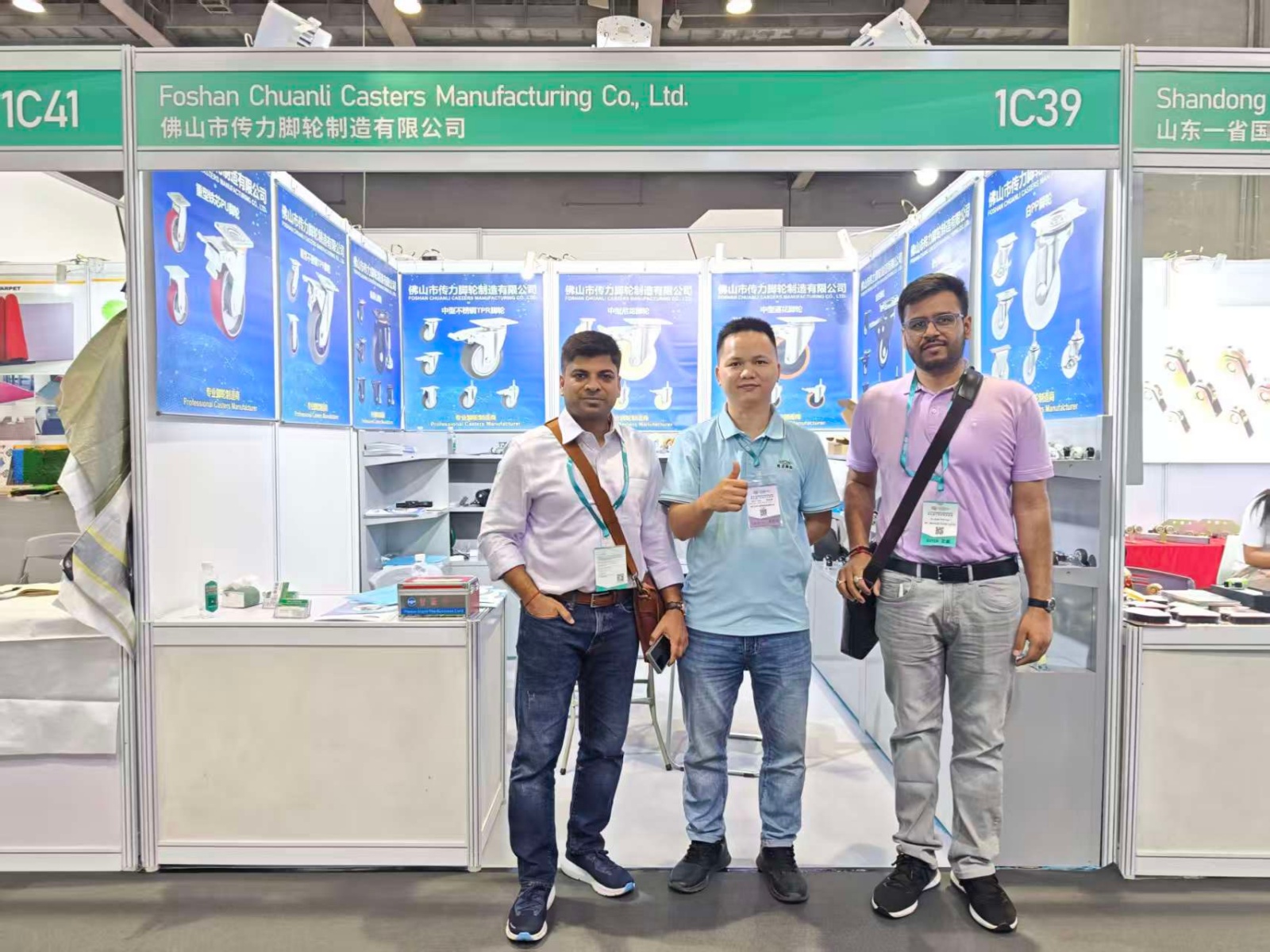 Τα CMCL Casters παρουσιάζουν ολοκληρωμένη γκάμα τροχών υψηλής ποιότητας, που λάμπουν παράλληλα με την έκθεση Canton