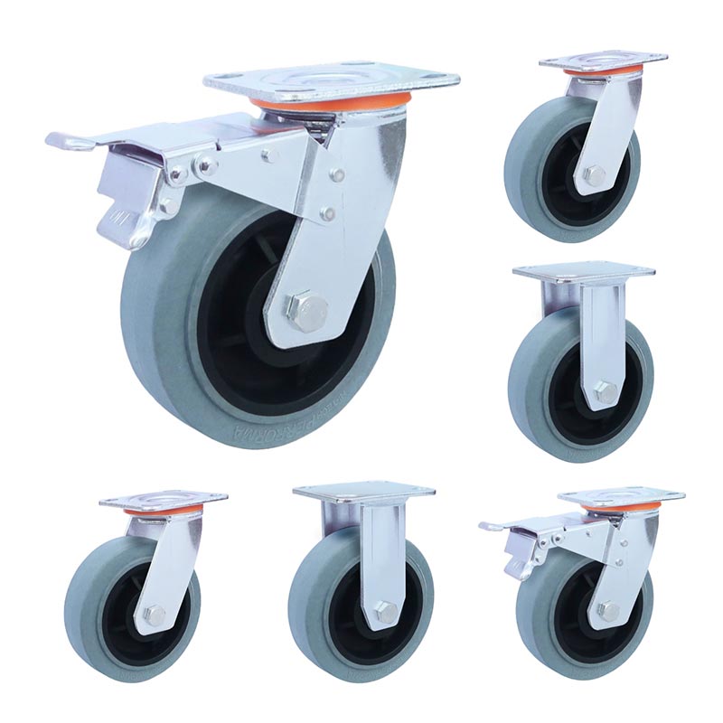 Αντιστατικοί τροχοί TPR Heavy Duty