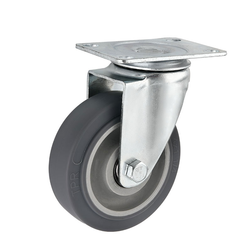 Medium Duty Casters TPR Grey