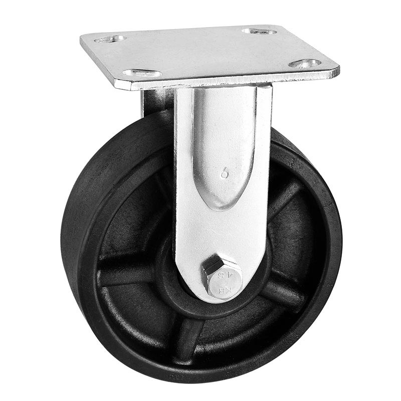 Heavy Duty Casters High Temperature Black